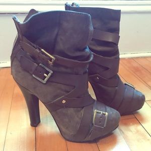Michael Kors platform booties